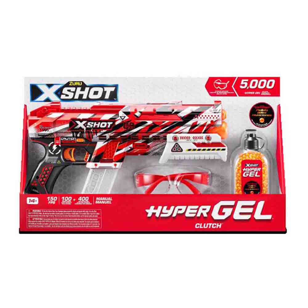 Швидкострільний бластер X-SHOT Hyper Gel small (5000 гелевих кульок) (36622R)