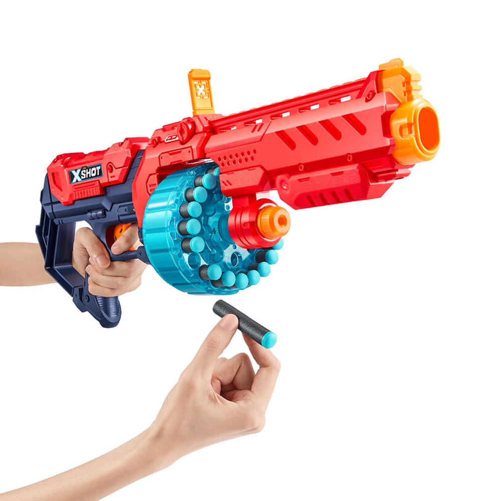 Швидкострільний бластер X-Shot Red EXCEL Turbo Fire (48 патронів) (36270R)