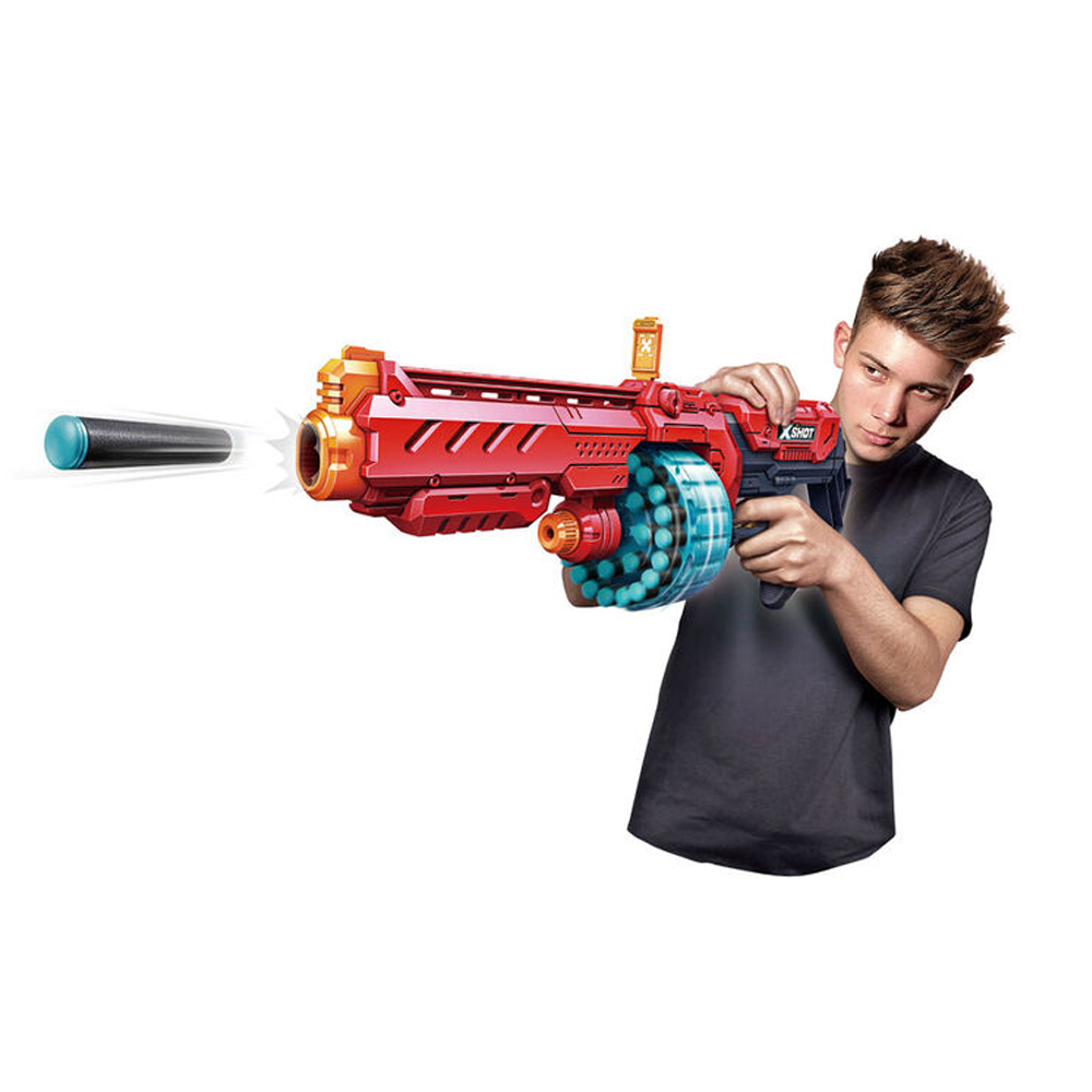 Швидкострільний бластер X-Shot Red EXCEL Turbo Fire (48 патронів) (36270R)