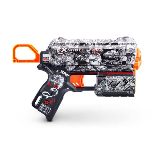 Rapid fire blaster X-SHOT Skins Flux Illustrate (8 cartridges) (36516D)
