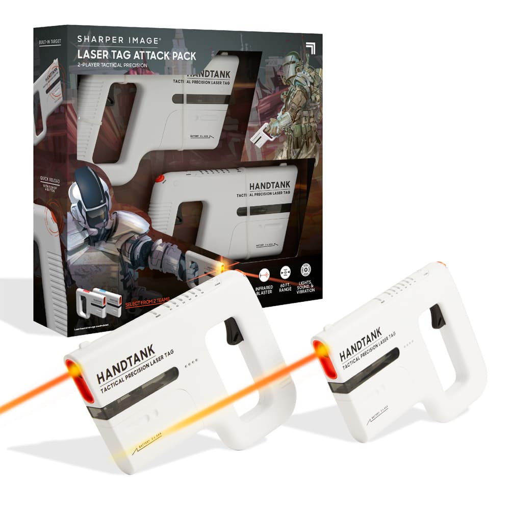Ігровий набір для лазерних боїв SHARPER IMAGE LASER TAG ATTACK PACK (1214013111)