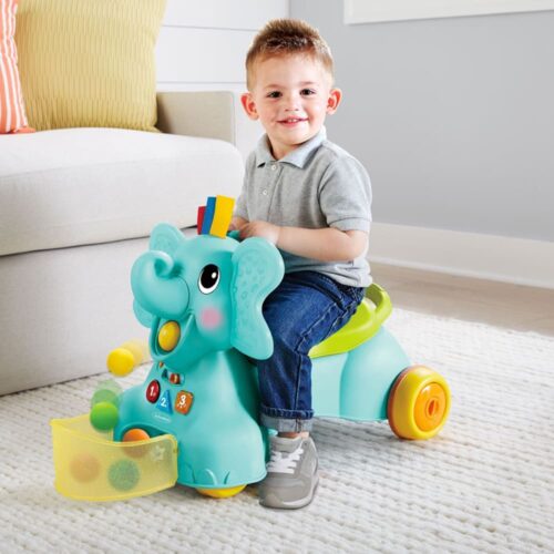 Интерактивный развивающий центр Infantino 3 в 1 Мой слоник (217023I)