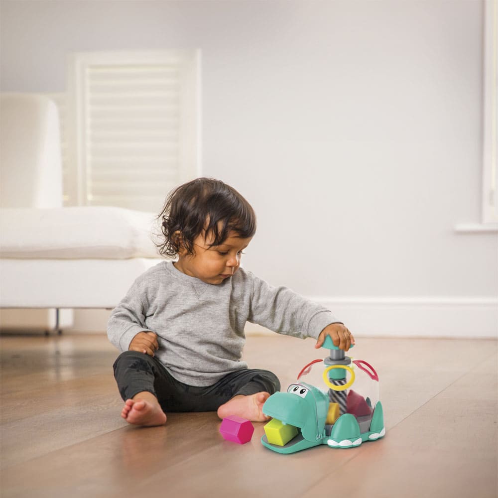 Развивающая игрушка сортер Infantino Бегемот (315319)