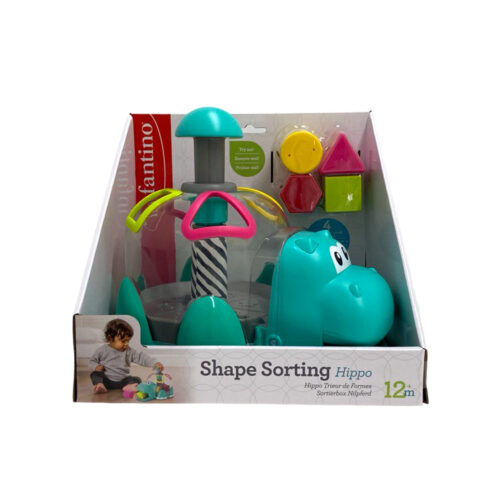 Развивающая игрушка сортер Infantino Бегемот (315319)