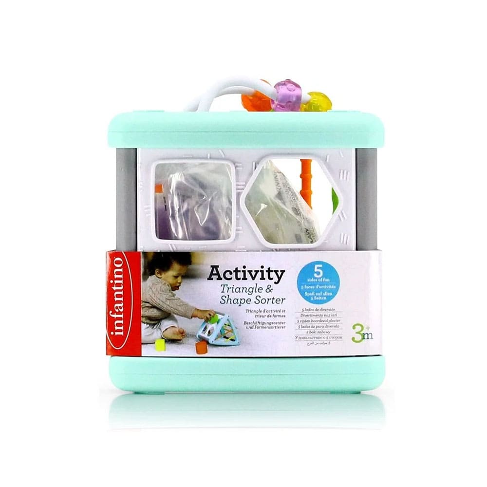 Развивающая игрушка Infantino Треугольник для активностей и сортеров (315178)
