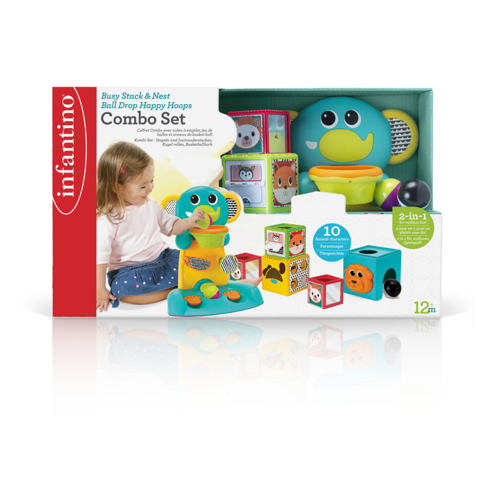 Infantino Educational set of toys &#8220;Baby Elephant&#8221; (315214)