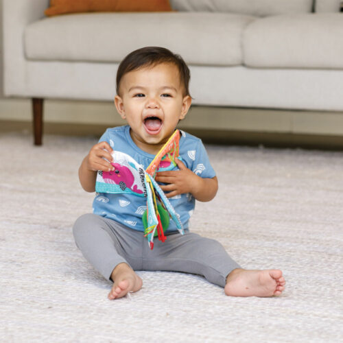 Infantino Навесная книга с прорезывателем &#171;Восьминожка&#187; (315201)