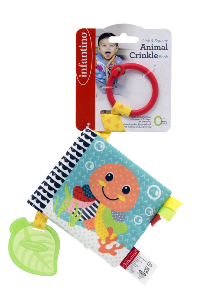 Infantino Навесная книга с прорезывателем &#171;Восьминожка&#187; (315201)
