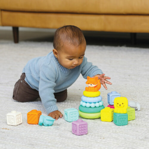 Infantino Мульти-сенсорный набор &#171;Складывай-раскладывай&#187; (315338)