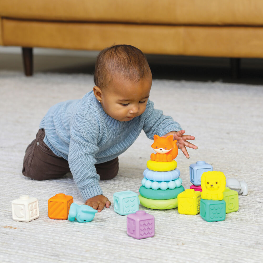 Infantino Мульти-сенсорный набор &#171;Складывай-раскладывай&#187; (315338)