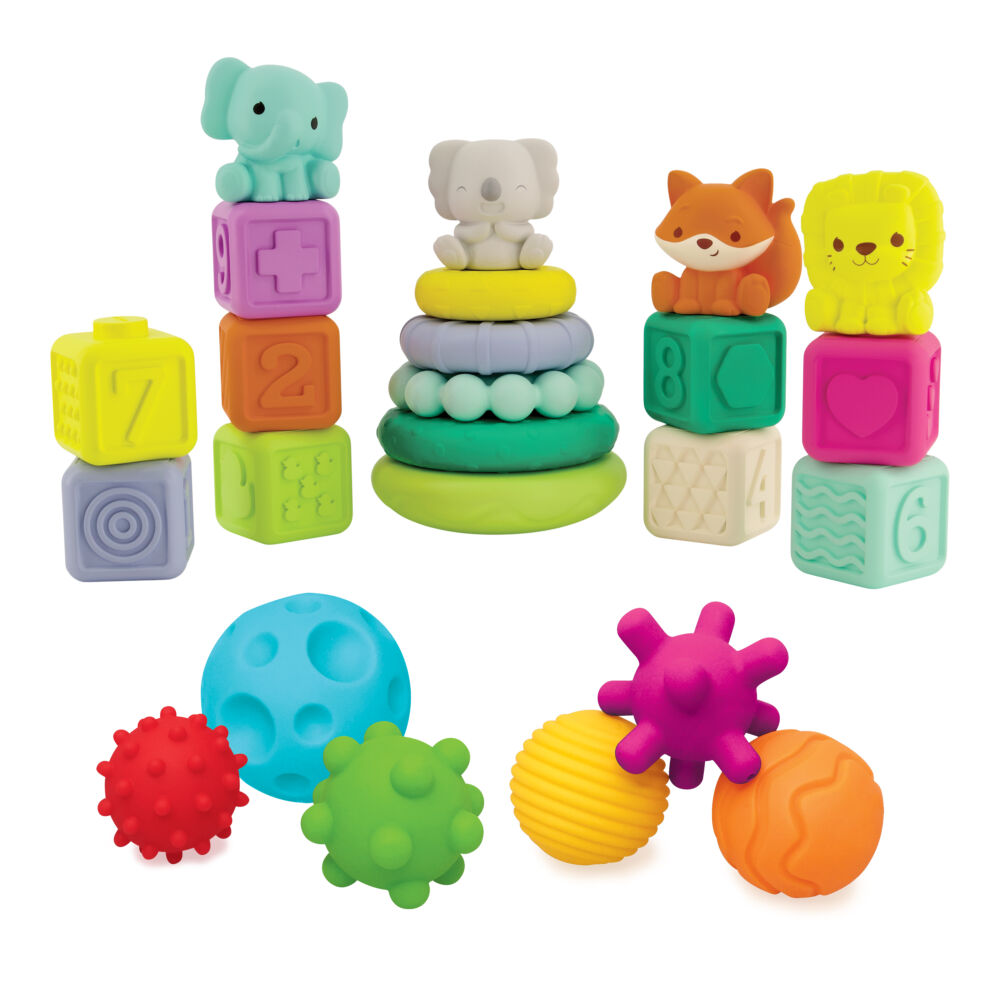 Infantino Мульти-сенсорный набор &#171;Складывай-раскладывай&#187; (315338)