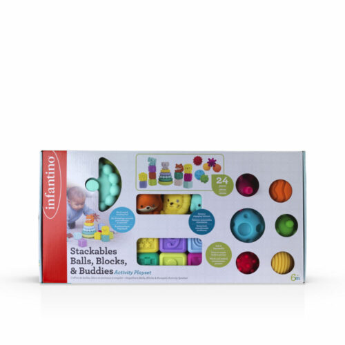 Infantino Мульти-сенсорный набор &#171;Складывай-раскладывай&#187; (315338)