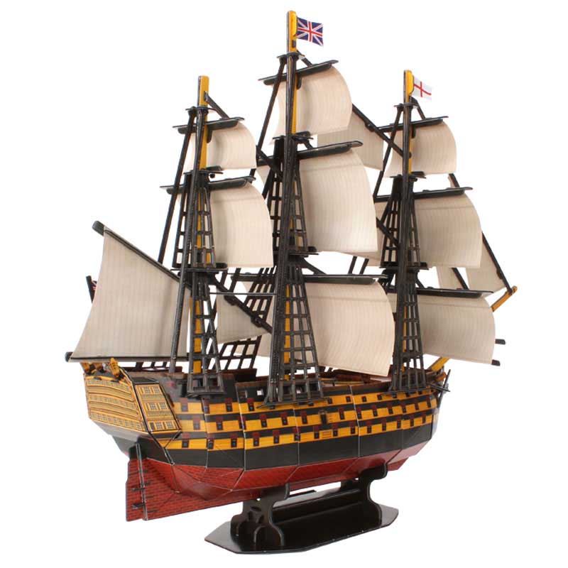 3D puzzle-constructor CubicFun HMS VICTORY (T4019h)