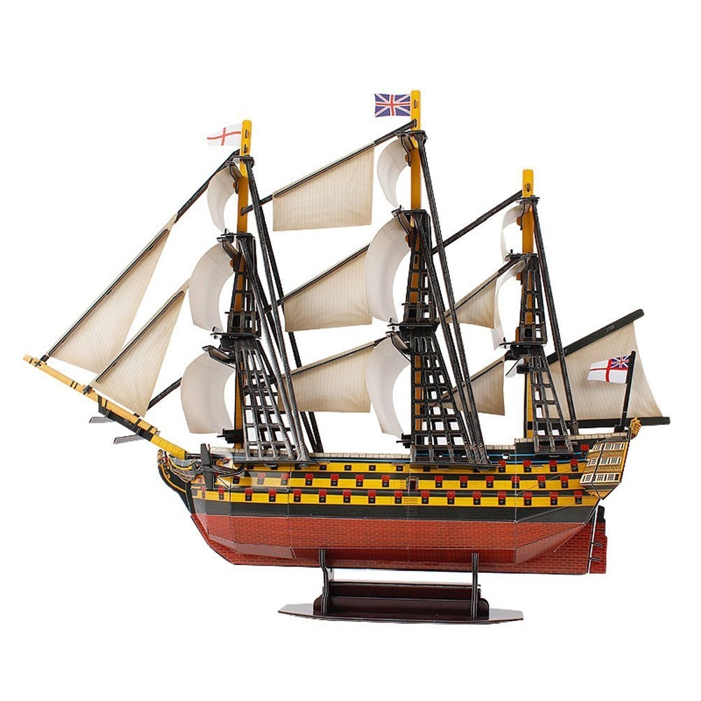 3D puzzle-constructor CubicFun HMS VICTORY (T4019h)