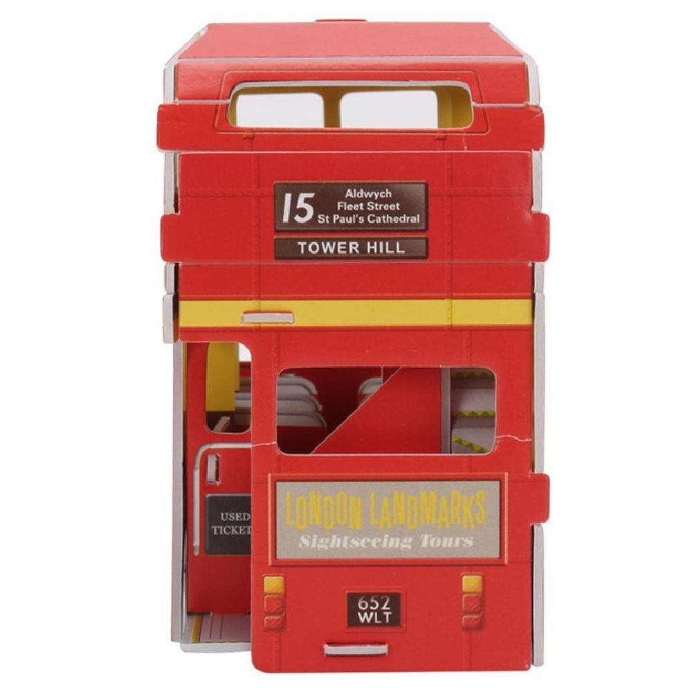 Three-dimensional puzzle-constructor CubicFun Double Decker mini series (S3018h)