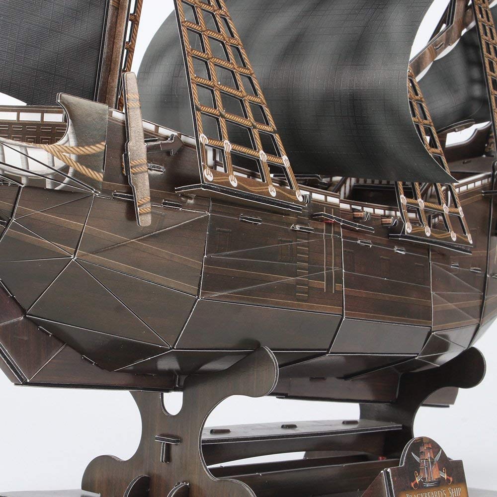 3D Puzzle Constructor CubicFun Two-Masted Schooner (T4005h)