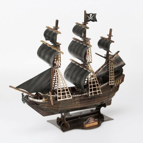3D Puzzle Constructor CubicFun Two-Masted Schooner (T4005h)
