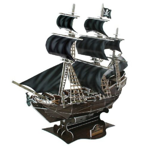 3D Puzzle Constructor CubicFun Two-Masted Schooner (T4005h)