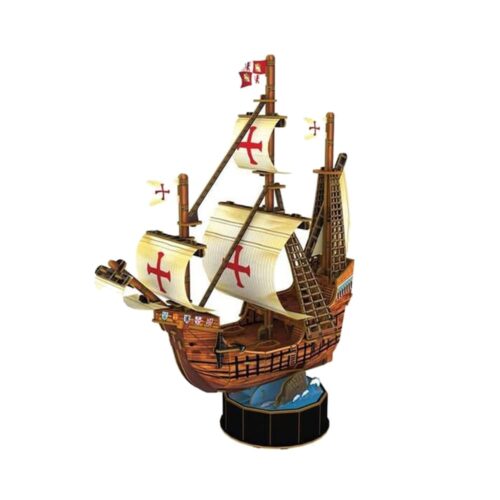 3D Puzzle Constructor CubicFun Santa Maria (T4031h)
