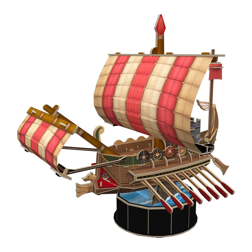 3D Puzzle Constructor CubicFun Roman Warship (T4032h)