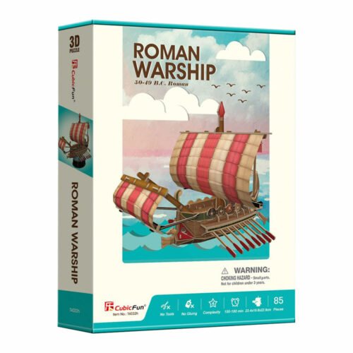 3D Puzzle Constructor CubicFun Roman Warship (T4032h)