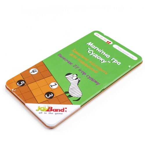 Магнитная мини игра JOYBAND Судоку (575)