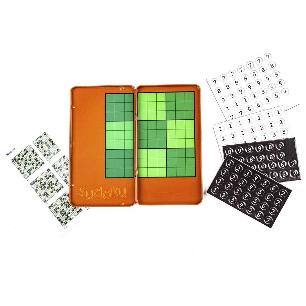 Магнитная мини игра JOYBAND Судоку (575)