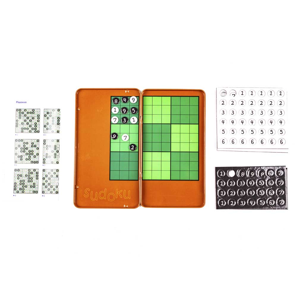 Магнитная мини игра JOYBAND Судоку (575)