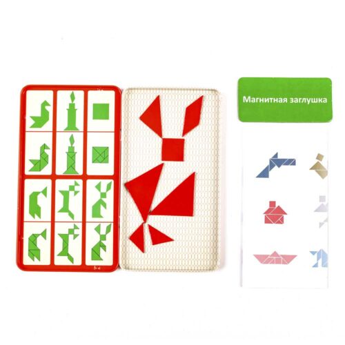 Магнитная мини игра JOYBAND Танграм (834)