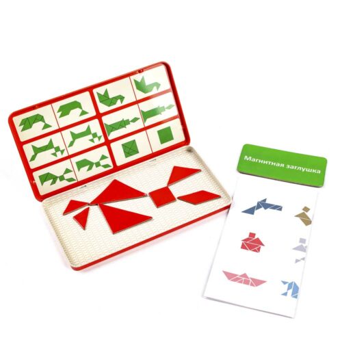 Магнитная мини игра JOYBAND Танграм (834)