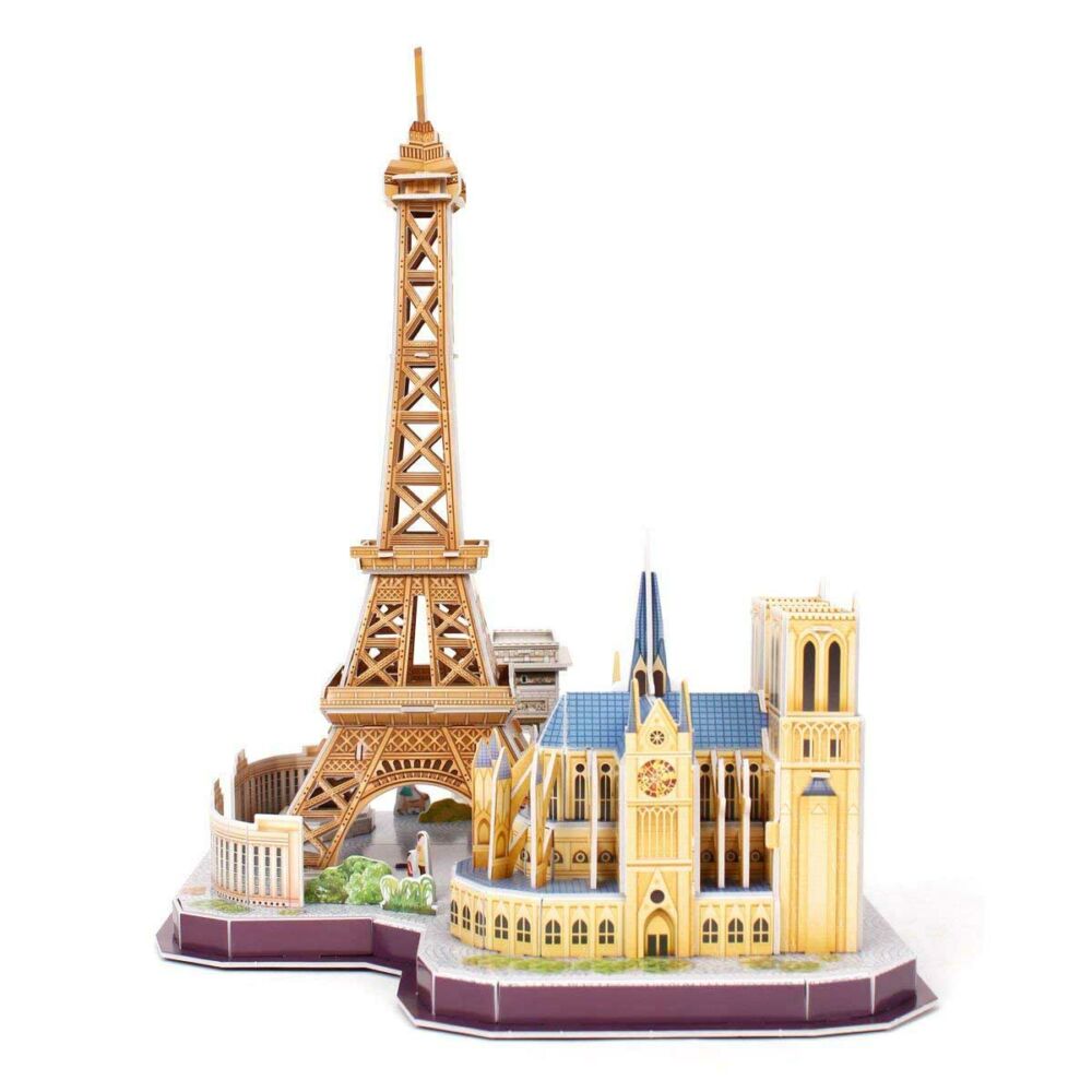 3D puzzle-constructor CubicFun CITY LINE PARIS (MC254h)