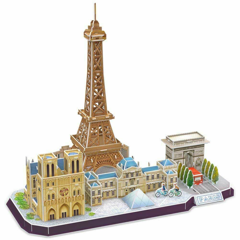 3D puzzle-constructor CubicFun CITY LINE PARIS (MC254h)