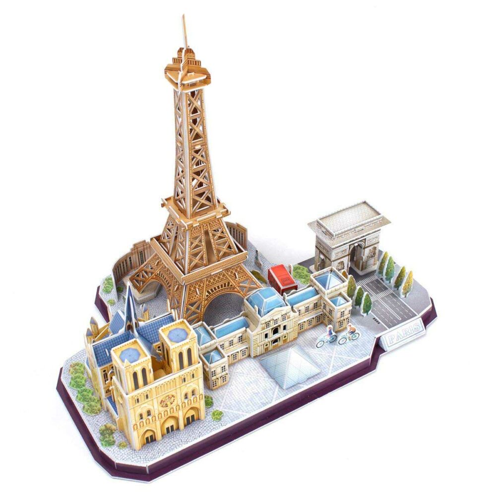 3D puzzle-constructor CubicFun CITY LINE PARIS (MC254h)