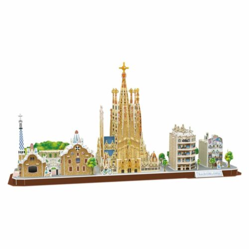 3D puzzle-constructor CubicFun CITY LINE BARCELONA (MC256h)