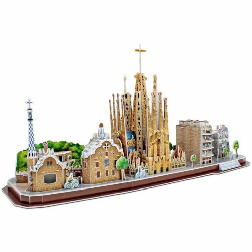 3D puzzle-constructor CubicFun CITY LINE BARCELONA (MC256h)