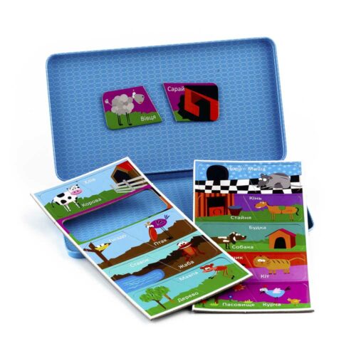 Магнітна міні гра JOYBAND Будинок для тварин (290)