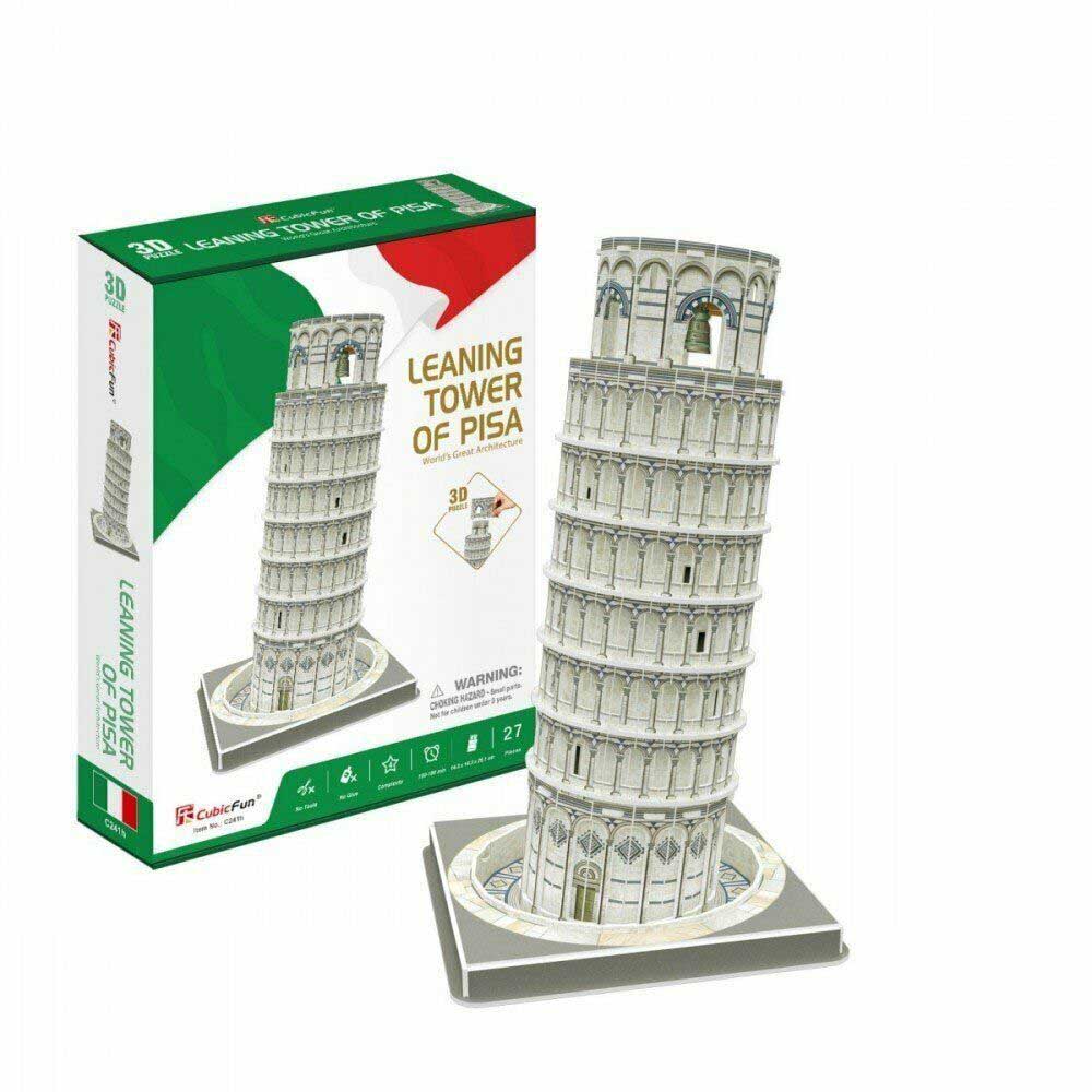 CubicFun Leaning Tower of Pisa three-dimensional puzzle (C241h)