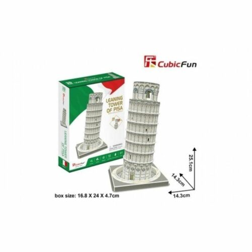 CubicFun Leaning Tower of Pisa three-dimensional puzzle (C241h)