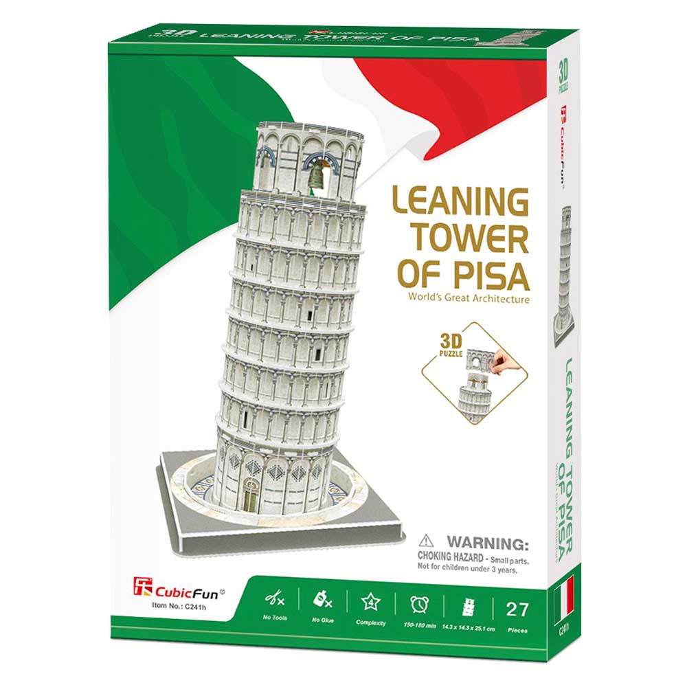 CubicFun Leaning Tower of Pisa three-dimensional puzzle (C241h)