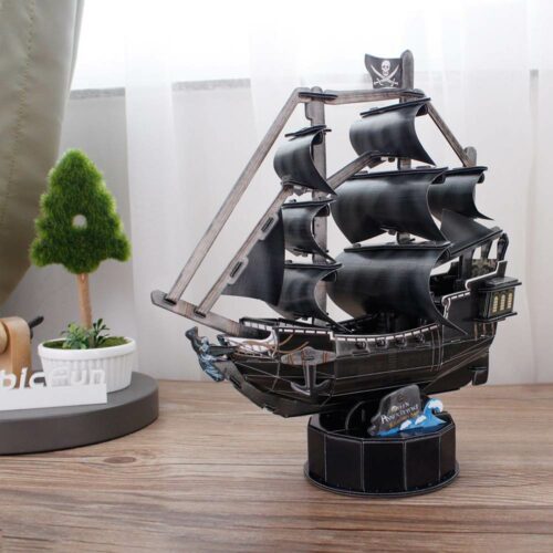 3D Puzzle Constructor Cubic Fun Ship Queen Anne&#8217;s Revenge (T4035h)