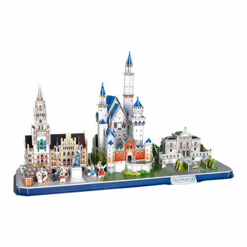 Трехмерная головоломка-конструктор Cubic Fun CITY LINE BAVARIA (MC267h)