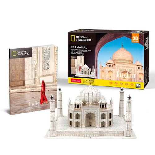 3D Puzzle Constructor CubicFun National Geographic Taj Mahal (DS0981h)