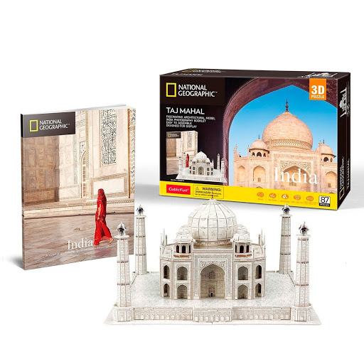 3D Puzzle Constructor CubicFun National Geographic Taj Mahal (DS0981h)