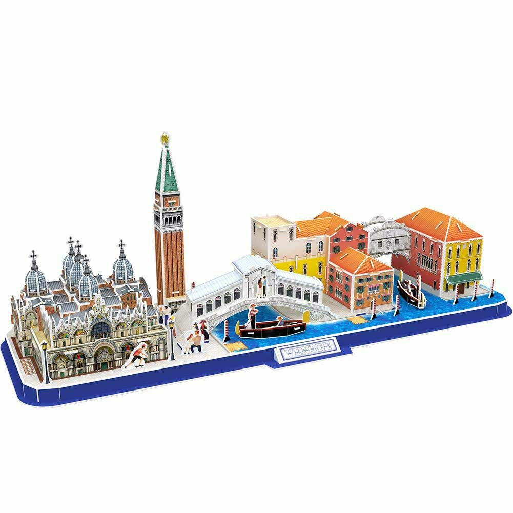 3D Puzzle Constructor CubicFun City Line Venice (MC269h)
