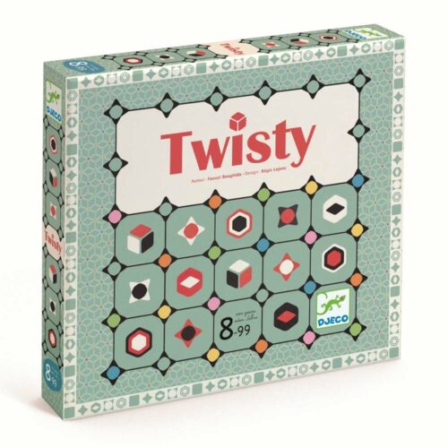 Гра настільна DJECO Кольорові кубики (DJ08404)