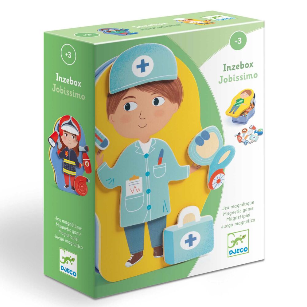 Магнітна гра DJECO Професії (DJ03086)