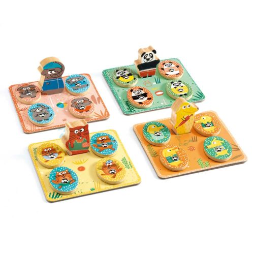 Набір ігор DJECO 4 в 1 Лудопарк (DJ01698)