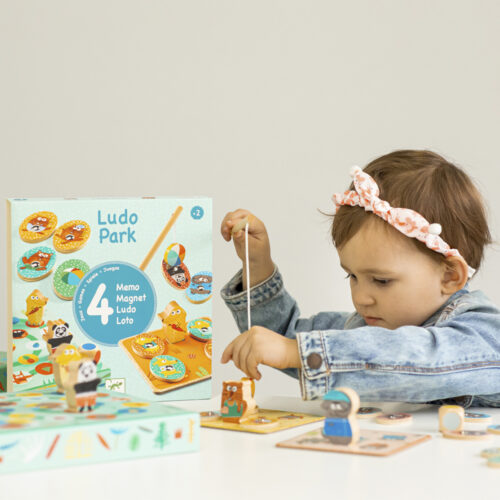 Набір ігор DJECO 4 в 1 Лудопарк (DJ01698)