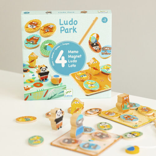 Набір ігор DJECO 4 в 1 Лудопарк (DJ01698)