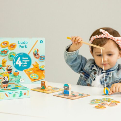 Набір ігор DJECO 4 в 1 Лудопарк (DJ01698)